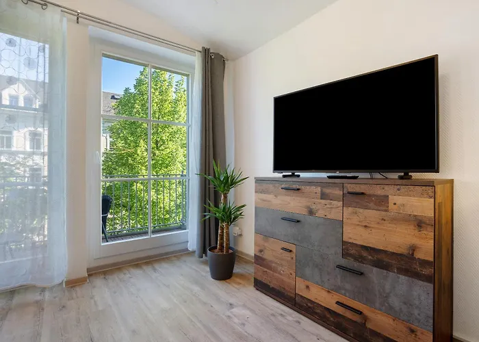 Апартаменты Ruhige Maisonettewohnung Kassberg