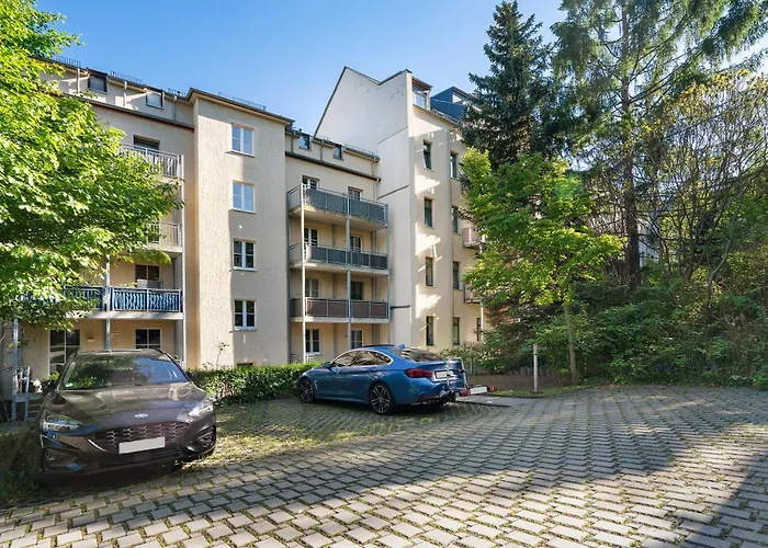 Апартаменты Ruhige Maisonettewohnung Kassberg Хемниц