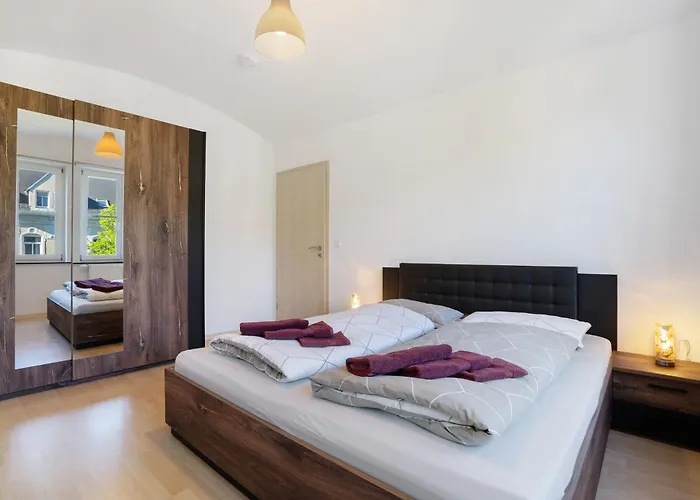 Ruhige Maisonettewohnung Kassberg Апартаменты Хемниц